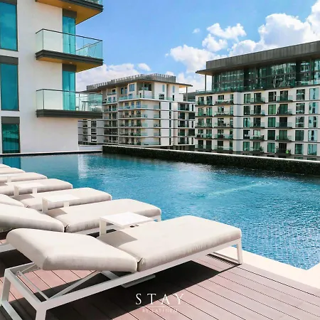 Stay By Latinem Luxury Studio Holiday Home G6-6103 Near Burj Khalifa Dubai Esterno foto